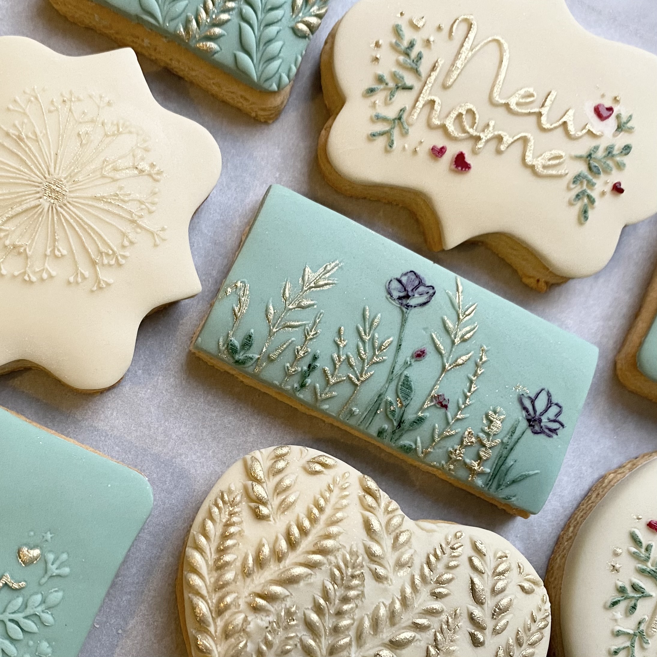 Handmade iced biscuits